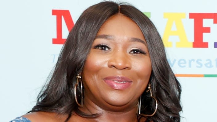 Bevy Smith poses for cameras at the “Legends Of The Underground” screening at the 2021 Martha’s Vineyard Film Festival last month in Martha’s Vineyard, Massachusetts. (Photo: Arturo Holmes/Getty Images)