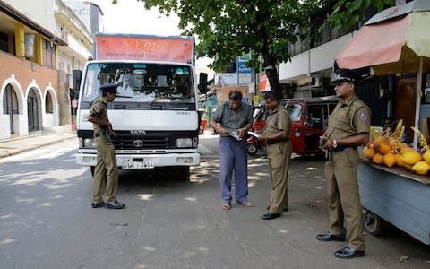 Sri Lanka is on a heightened state of alert - Credit: Eranga Jayawardena/AP