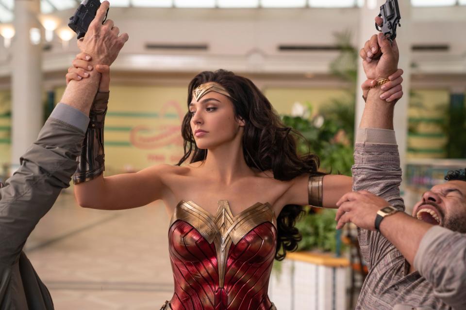 Superhero sequel "Wonder Woman 1984," starring Gal Gadot, is one of the upcoming DC movies being highlight at an upcoming Warner Bros. virtual fan event.