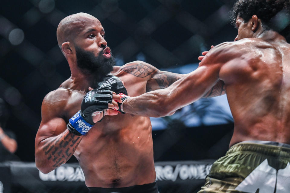 ONE flyweight champion Demetrious Johnson is 1-1 against Adriano Moraes. Their trilogy bout headlines Friday's ONE Fight Night 10 in Broomfield, Colorado. (Photo courtesy ONE Championship)