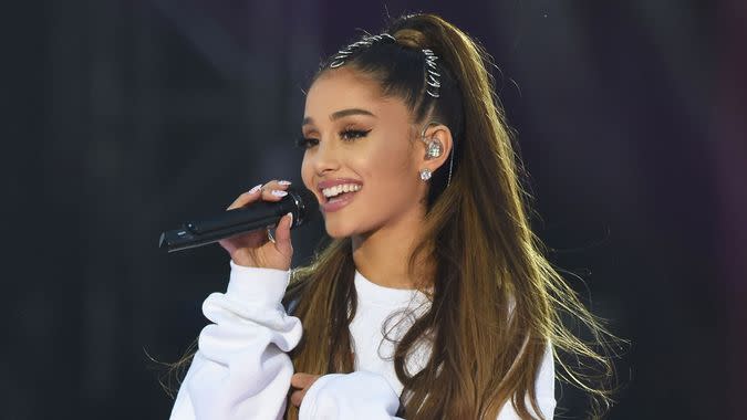 Ariana Grande One Love Manchester concert, UK - 04 Jun 2017 Handout provided by &#39;One Love Manchester&#39; benefit concert.