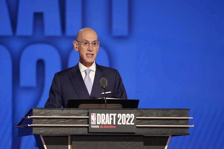 El comisionado Adam Silver brindará su tradicional discurso en la apertura del Draft de la NBA 2023