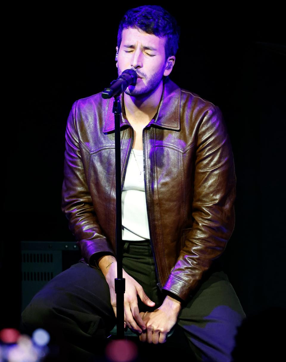 Sebastián Yatra performs during the 2023 RIAA Honors on Sept. 19, 2023 in Washington, D.C.