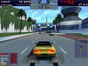 Die Möglichkeit, bei "Need for Speed III: Hot Pursuit" (1998) zwischen Arcade oder Simulation zu wählen, hatten nur PlayStation-Besitzer. Dafür durften PC-Spieler auf Wunsch auch die Rolle der Cops übernehmen. Neben Rennsport-Modi bot der titelgebende Modus "Hot Pursuit" wieder ein Katz-und-Maus-Spiel mit der Polizei. Der fehlte im zweiten Teil. (Bild: MobyGames)
