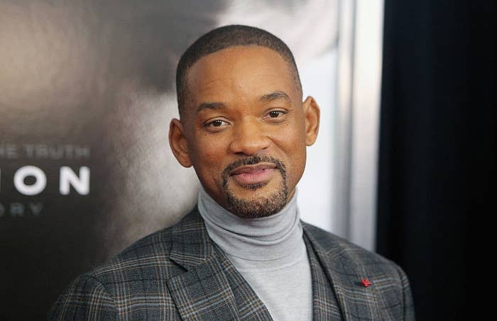 Will Smith attends the "Concussion" New York premiere