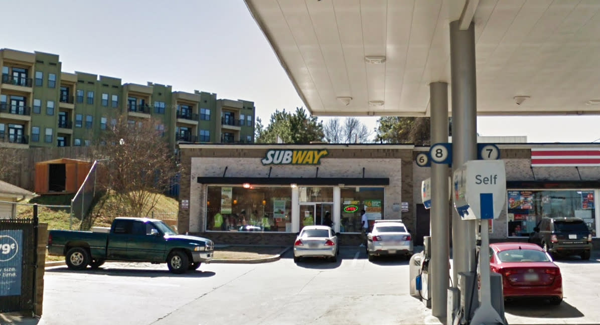 A Subway on Northside Drive in Atlanta. (Google Maps)