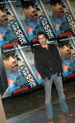 Colin Farrell at the New York premiere of 20th Century Fox's Phone Booth