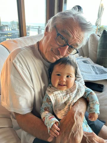 <p>Courtesy Robert De Niro</p> Robert De Niro and daughter Gia last September