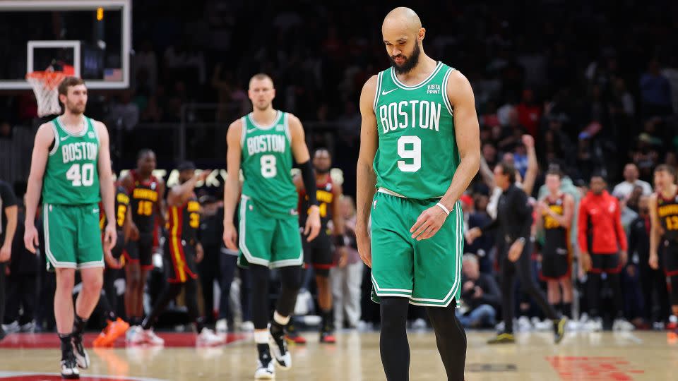 The Celtics will be hoping that recent complacency issues do not follow them into the postseason. - Kevin C. Cox/Getty Images