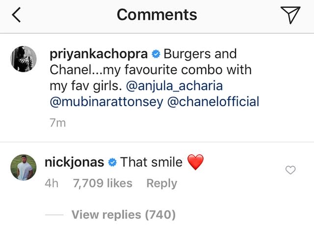 Nick Jonas and Priyanka Chopra