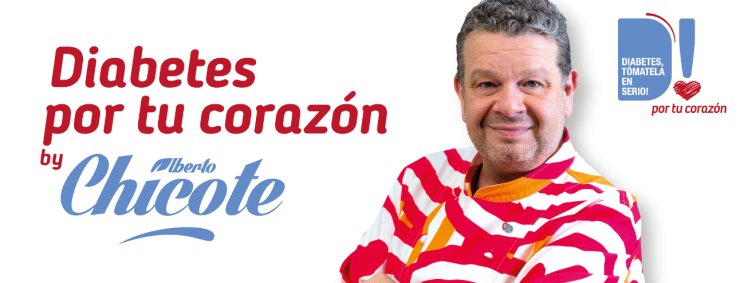 El presentador quiere así recordar la importancia del ejercicio físico, tengas o no diabetes.