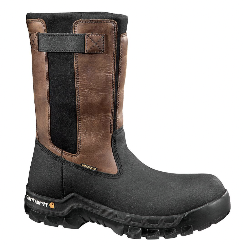 <p><a href="https://go.redirectingat.com?id=74968X1596630&url=https%3A%2F%2Fwww.carhartt.com%2Fproduct%2F800015%2Frugged-flex-waterproof-10-composite-toe-wellington&sref=https%3A%2F%2F" rel="nofollow noopener" target="_blank" data-ylk="slk:Shop Now;elm:context_link;itc:0;sec:content-canvas" class="link ">Shop Now</a></p><p>Rugged Flex Wellington</p><p>Carhartt</p><p>$113.99</p>