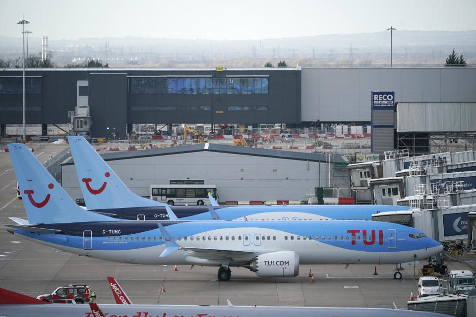 Tui has grounded all 15 of its Boeing 737 Max planes. Photo: Christopher Furlong/Getty Images