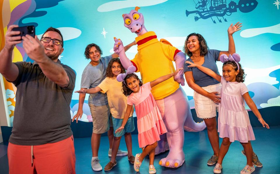 Guests can now meet Figment at EPCOT.