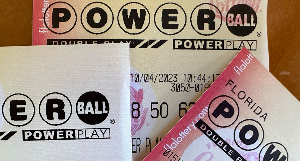 US Powerball ticket generic. 