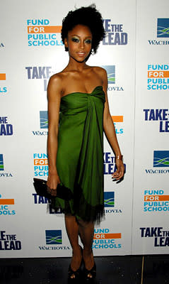 Yaya DaCosta at the NY premiere of New Line Cinema's Take the Lead