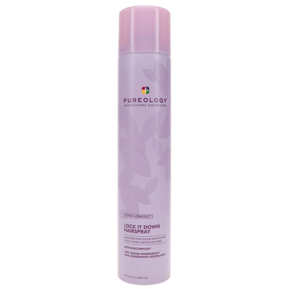 6) Pureology Style + Protect Lock It Down Hairspray 11 oz