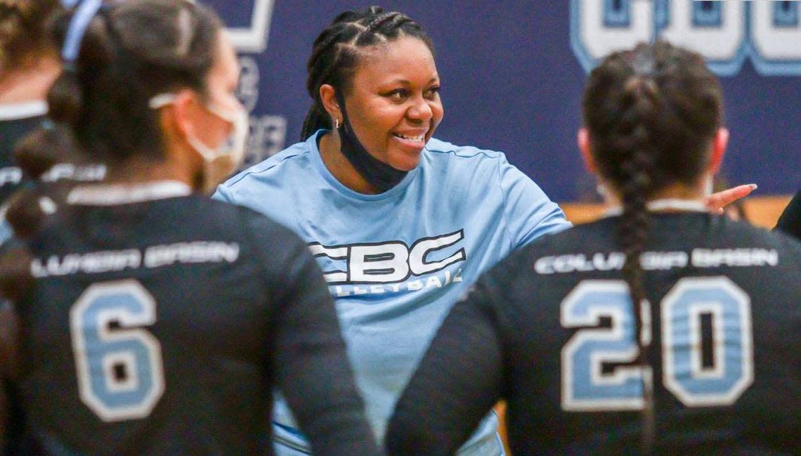 DiShondra Goree was in her third season as the head women’s volleyball coach at Columbia Basin College. She previously served as the head men’s and women’s volleyball coach at Kentucky State University.