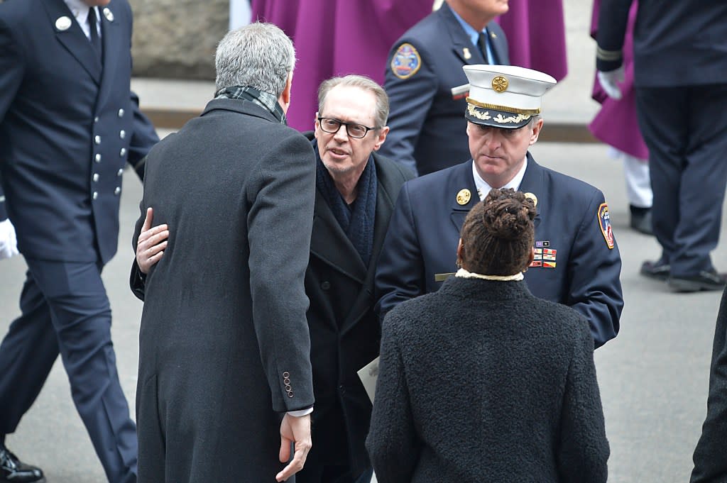 Brooklyn-born Steve Buscemi is a former New York firefighter who ran to Ground Zero on 9/11 to help his old company. Matthew McDermott