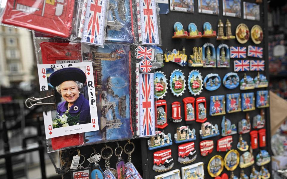 Tourists are expected to flock to London for the Queen's funeral - GETTY IMAGES