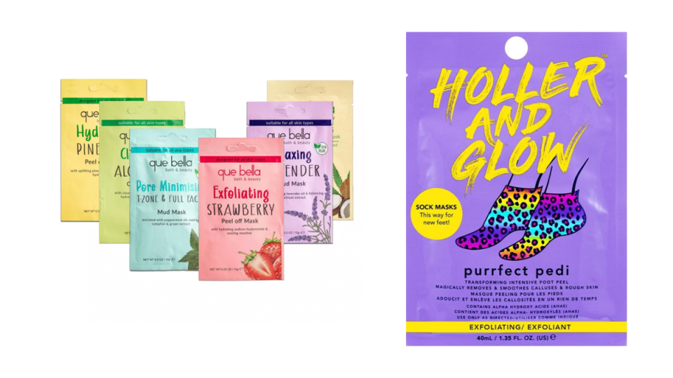 Best stocking stuffers: Face and foot masks