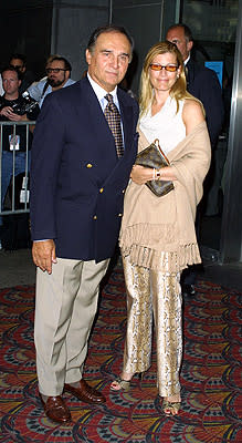 Tony Lo Bianco and wife at the New York premiere of Paramount's The Score