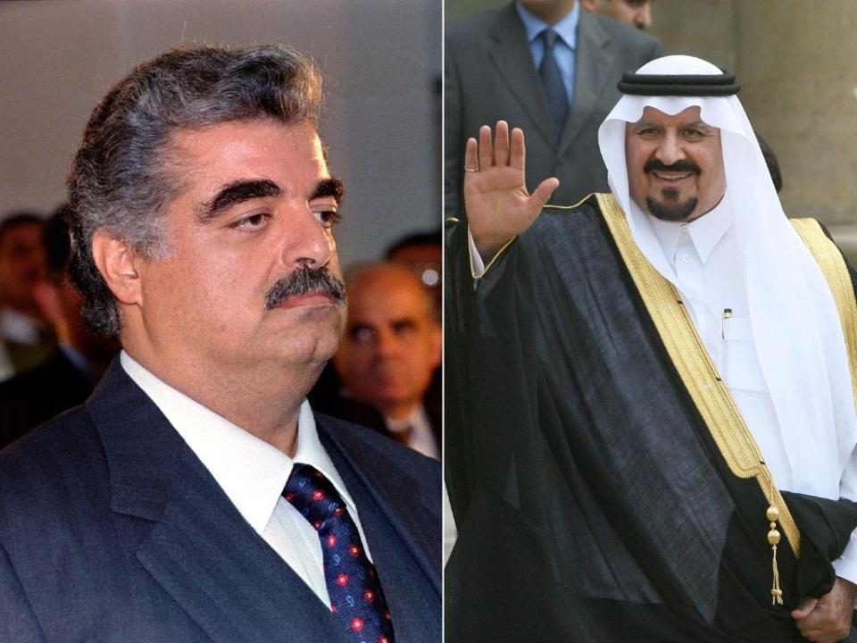 Rafik Hariri; Prince Sultan of Saudi Arabia.