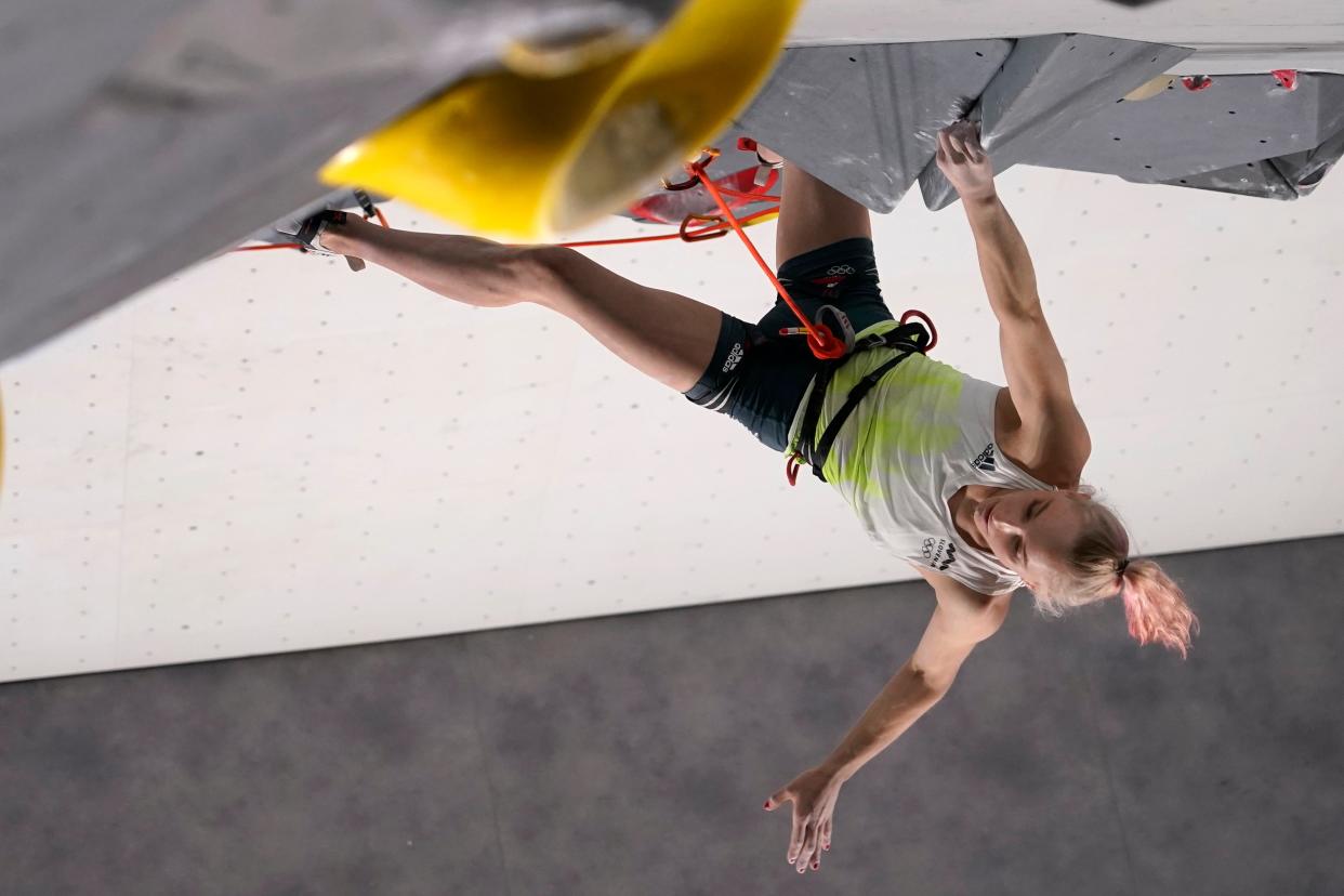 Tokyo Olympics Sport Climbing (ASSOCIATED PRESS)