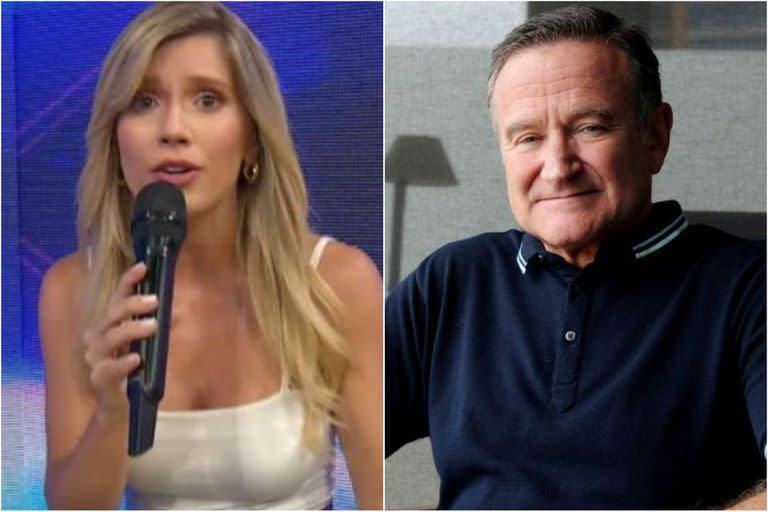 Laurita Fernández se sorprendió con el hombre por su parecido al actor (Foto: Captura de video- Archivo)