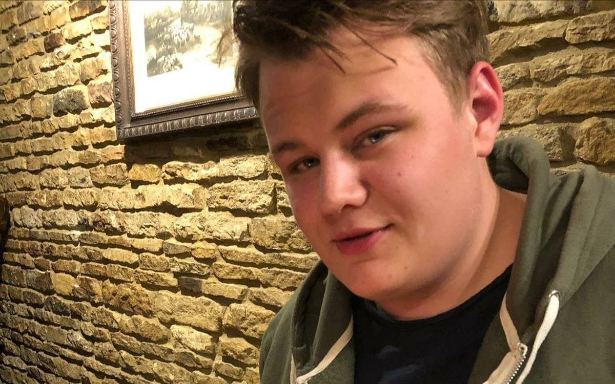 the teenager was killed when his motorbike crashed into a car outside RAF Croughton in Northamptonshire in August last year - PA 