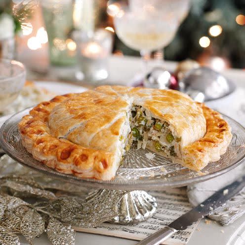 vegetarian christmas recipe vegetarian pea pithivier