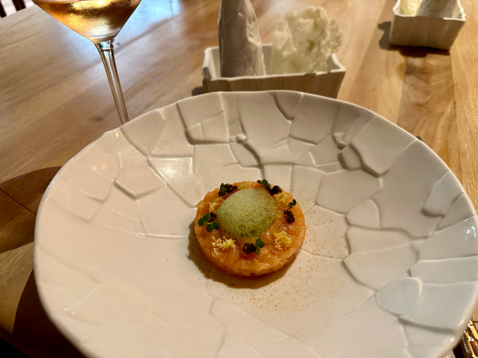Our tasting menu at Muna consisted of incredible courses (Chelsea Ritschel)