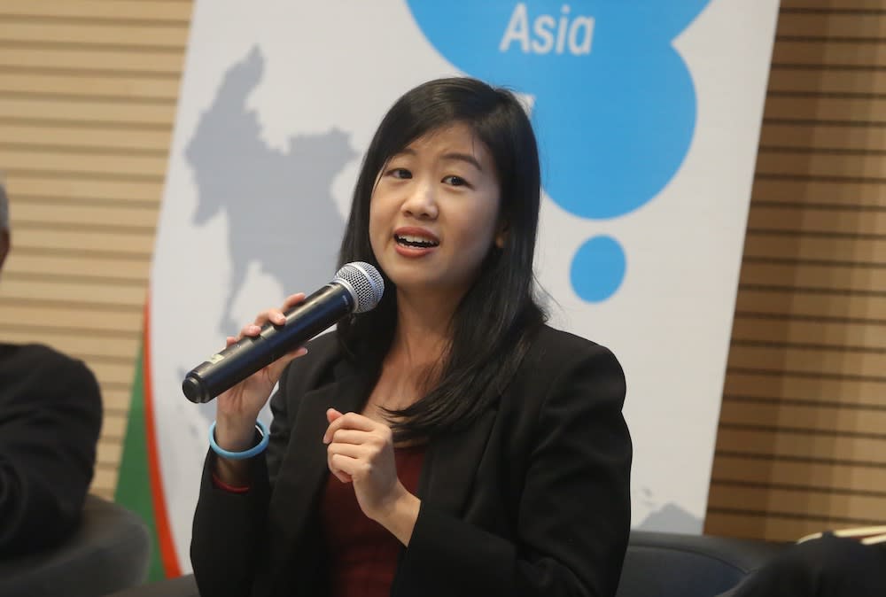 Lim Yi Wei attends a forum at Sunway University in Petaling Jaya in this file picture taken on July 9, 2018. — Picture by Zuraneeza Zulkifli