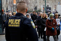 <p>Activists hold a vigil against deportation outside the Jacob Javits Federal Building in Manhattan in New York City, Jan. 11, 2018. (Photo: Brendan McDermid/Reuters) </p>