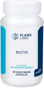 klaire labs, best biotin hair supplements 