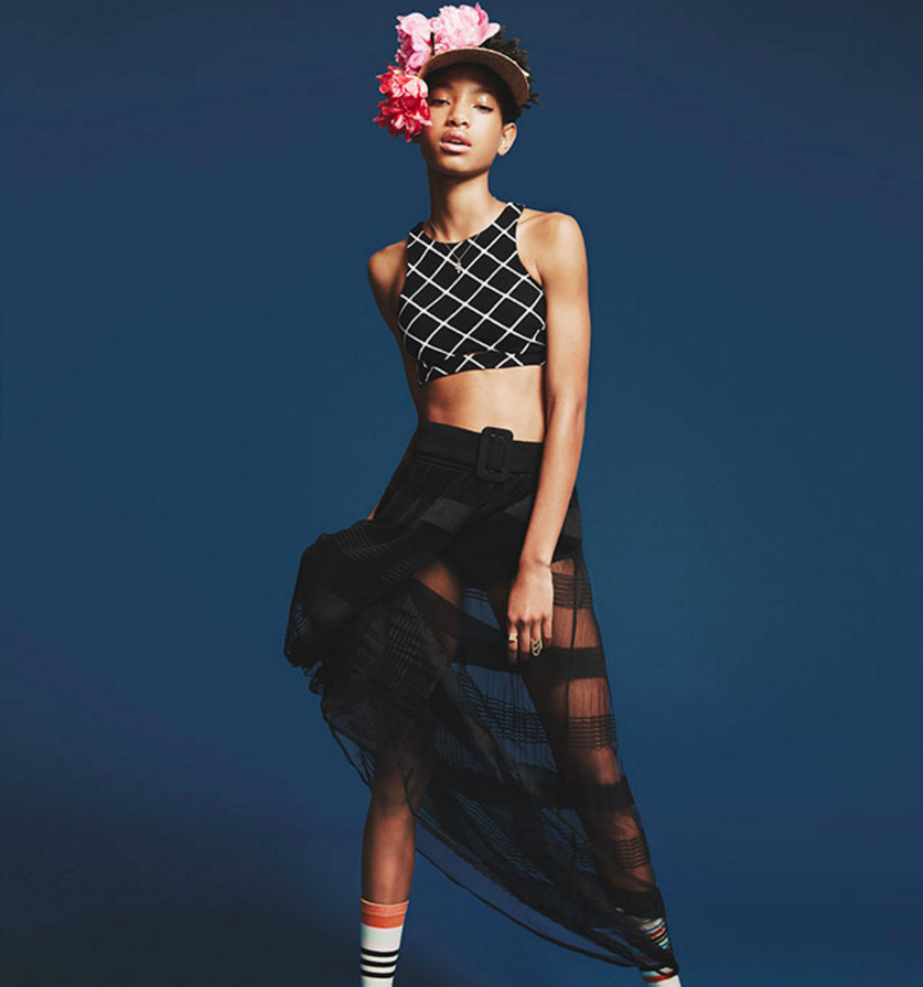 Click through to see more pictures of Willow Smith for Stance.