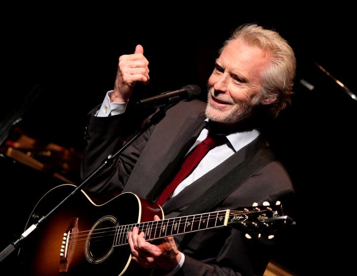 Recording artist JD Souther performs in Los Angeles, Calif. in 2012.