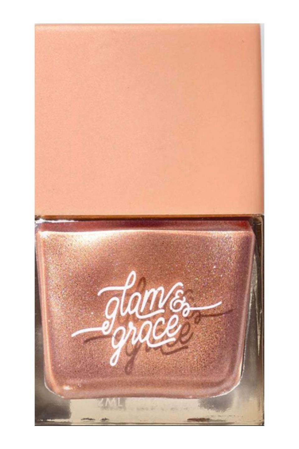 6) Express Glam & Grace Shimmer Nail Polish