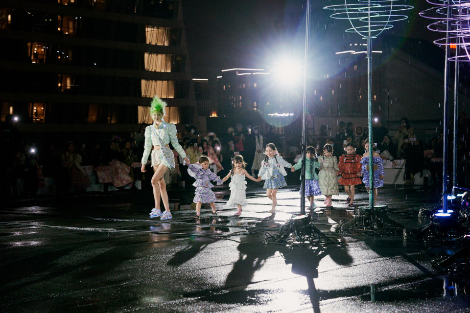 Susan Fang fall 2023 finale during Shanghai Fashion Week