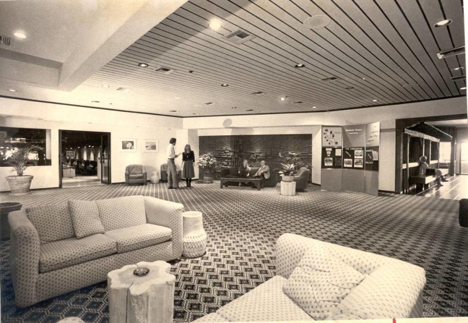 The lobby of the Hacienda Resort and Convention Center at 2550 W. Clinton Ave. is shown on Sept. 22 1983.