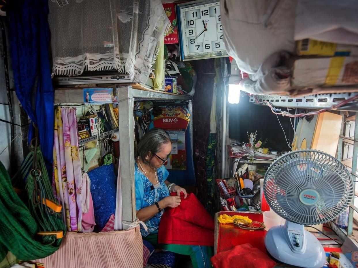 A "micro-house" in Vietnam's southern hub.