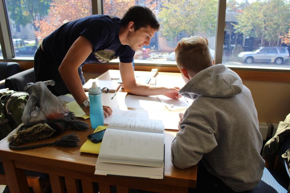 The Monroe County Public Library offers weekly free math homework help for teens. Drop in for one-on-one help with math and science-related assignments for arithmetic, algebra, geometry, trigonometry, calculus, physics, chemistry and ISTEP and SAT review. For middle school and high school students only. It’s 7-8:45 p.m. Monday in program room 2B at the downtown library.