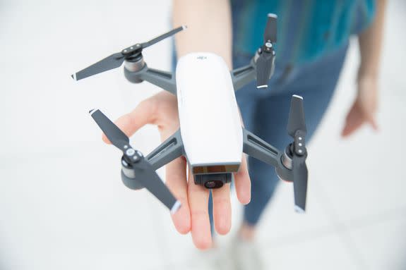 The DJI Spark is DJI's smallest drone.