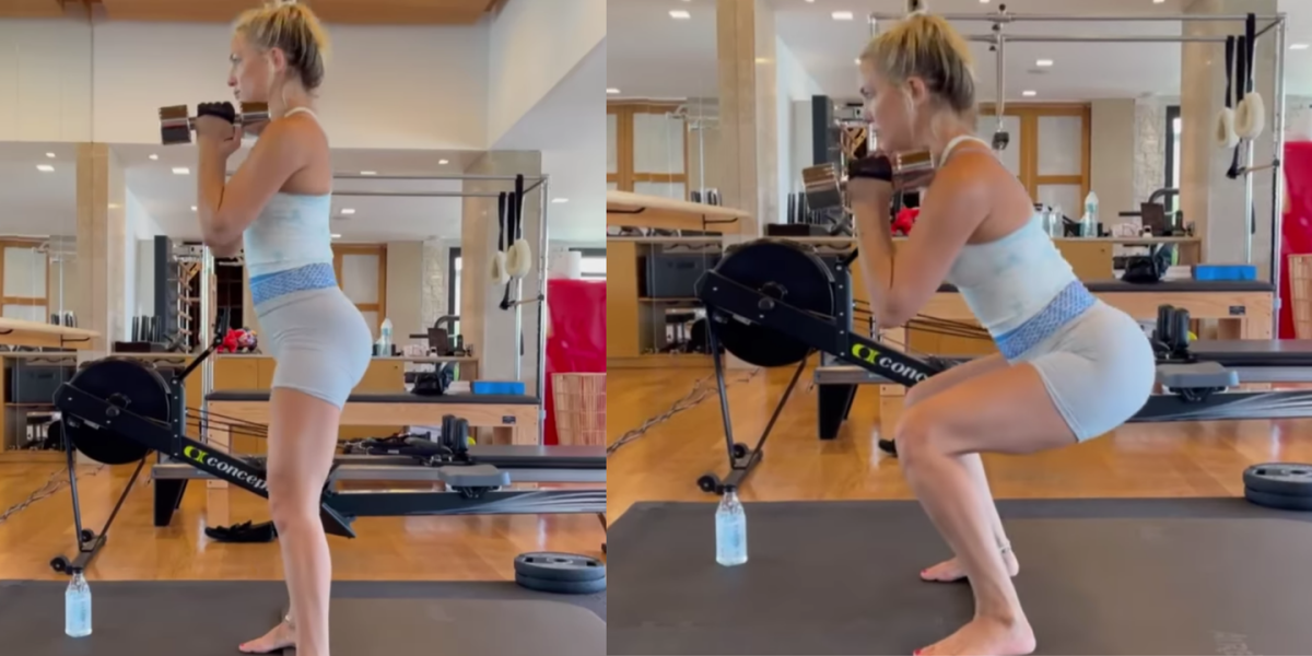 Kate Hudson Perfects Weighted Squats in Her Intense Booty Workout on  Instagram