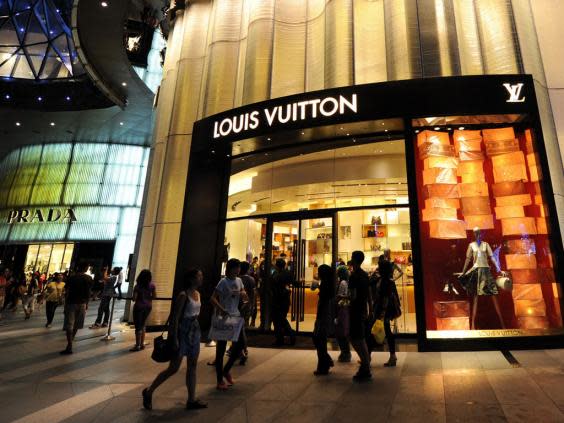 Orchard Road entices fashionistas from all over the world to its shops (AFP)