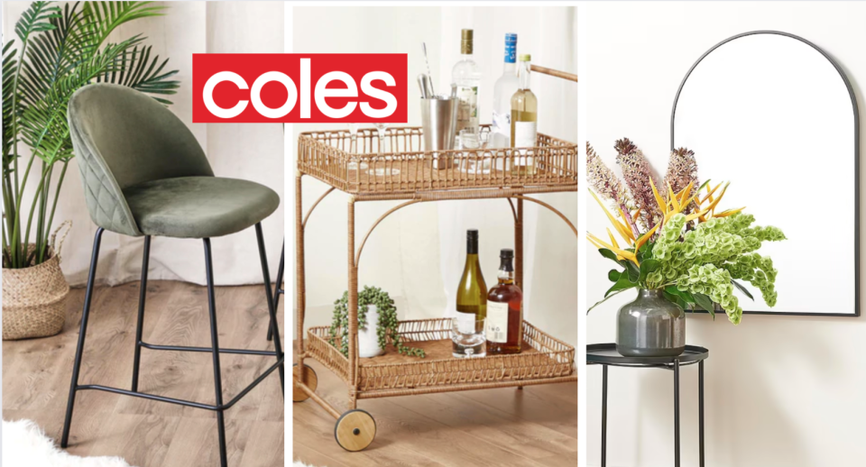 Coles has a new affordable homewares range, but you'll have to get in quick to nab a bargain. Photo: Coles