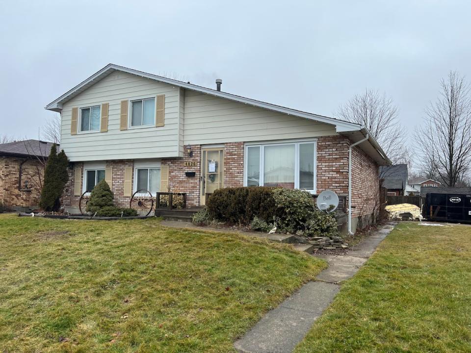 The daycare was operating out of this house in Petrolia, Ont.