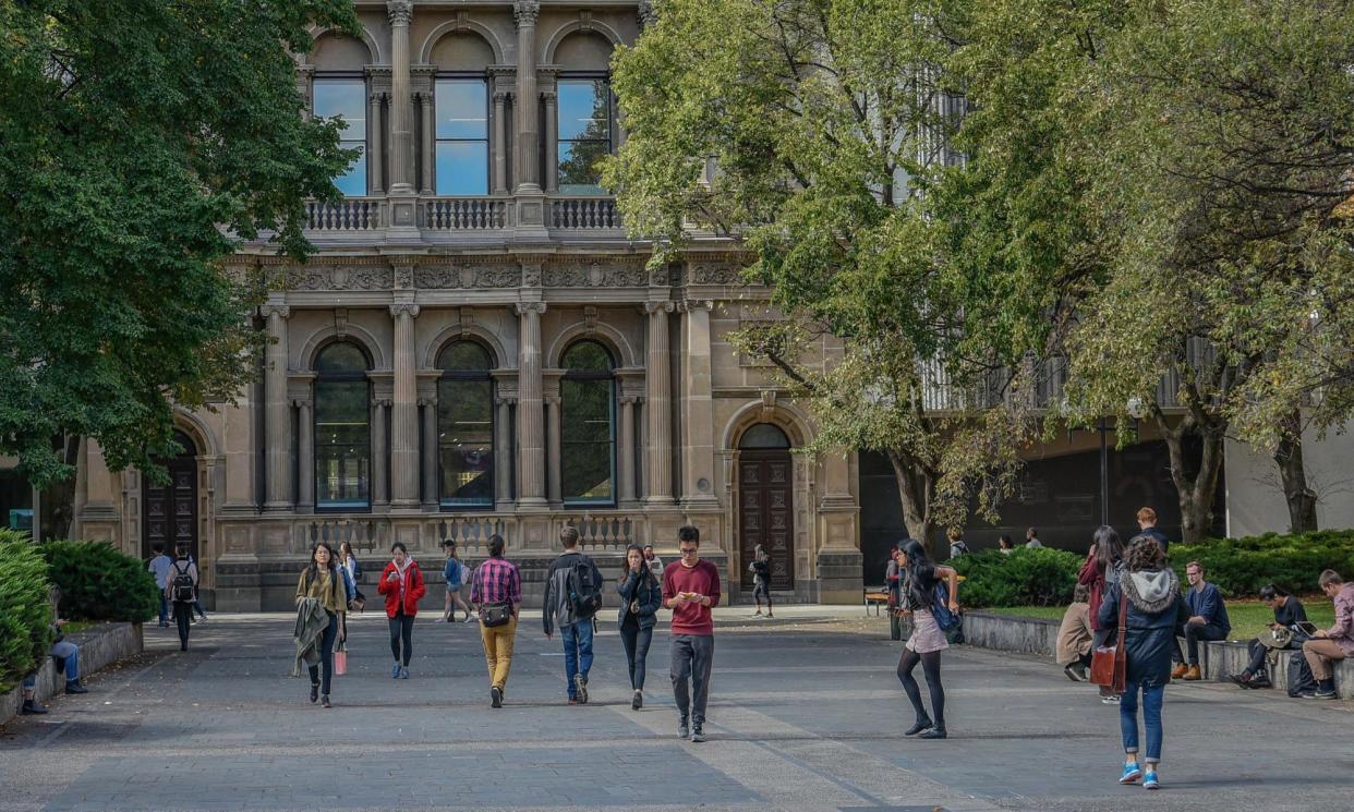 <span>The University of Melbourne. Data shows the student contribution for a range of degrees will jump to $16,992 annually from 2025.</span><span>Photograph: Agenzia Sintesi/Alamy</span>