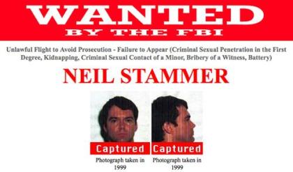 The poster announcing Stammer's capture (FBI)