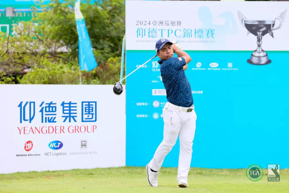 仰德集團贊助選手日巡獎金王比嘉一貴也來台參賽。Tpga／林聖凱攝影